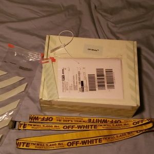Off White Mini Industrial Belt
